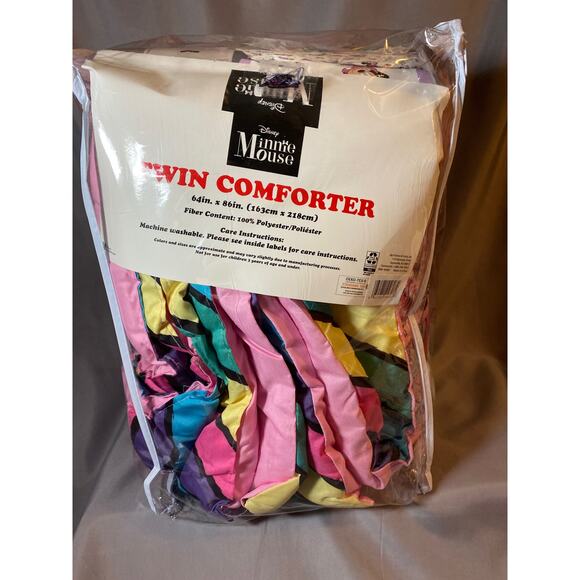 Disney Minnie Mouse Unicorn Dreams Twin Comforter Reversible NWT - Picture 8 of 10